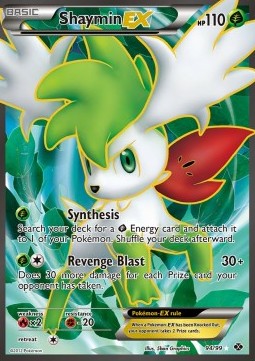 Shaymin EX Next Destinies #94/99