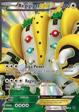 Regigigas EX Next Destinies #99/99