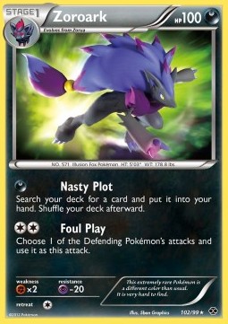 Zoroark Next Destinies #102/99