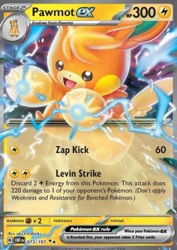 Pawmot ex Obsidian Flames #073/197
