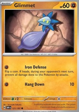 Glimmet Obsidian Flames #121/197