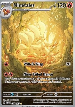 Ninetales Obsidian Flames #199/197