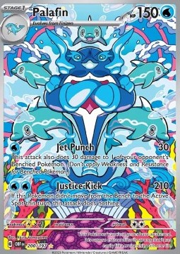 Palafin Obsidian Flames #200/197