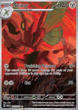 Scizor Obsidian Flames #205/197