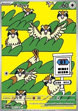 Pidgey Obsidian Flames #207/197