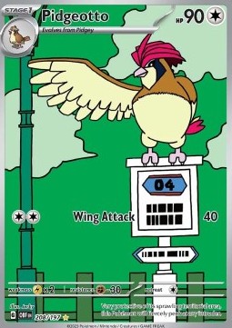 Pidgeotto Obsidian Flames #208/197
