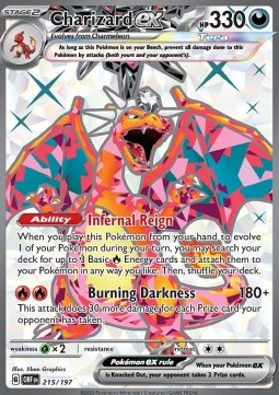 Charizard ex Obsidian Flames #214/197