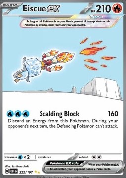 Eiscue ex Obsidian Flames #222/197