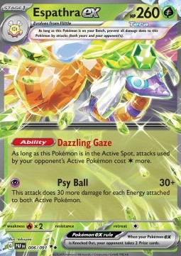 Espathra ex Paldean Fates #006/91