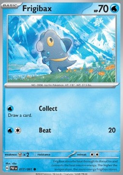 Frigibax Paldean Fates #017/91