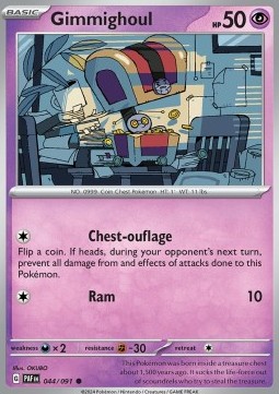 Gimmighoul Paldean Fates #044/91