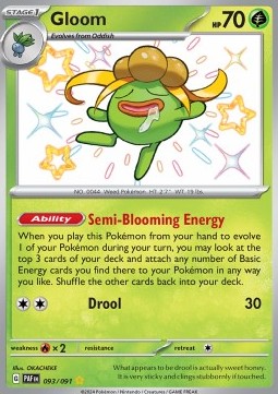 Gloom Paldean Fates #093/91