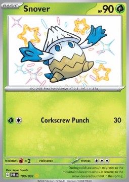 Snover Paldean Fates #100/91