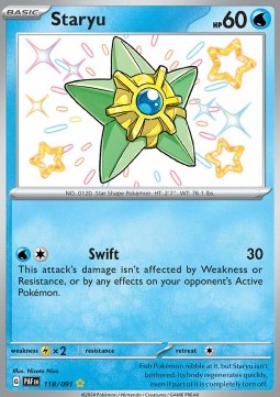 Staryu Paldean Fates #118/91