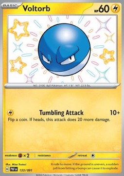 Voltorb Paldean Fates #133/91