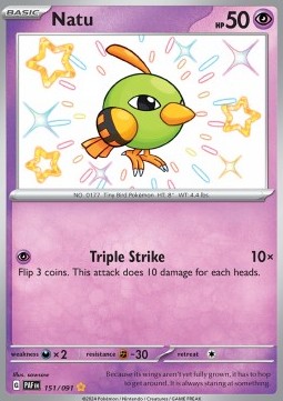 Natu Paldean Fates #151/91