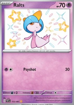 Ralts Paldean Fates #153/91