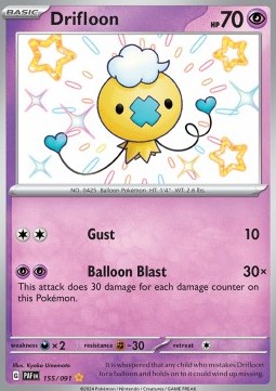 Drifloon Paldean Fates #155/91