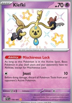 Klefki Paldean Fates #159/91