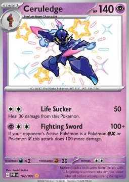 Ceruledge Paldean Fates #162/91