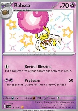 Rabsca Paldean Fates #163/91