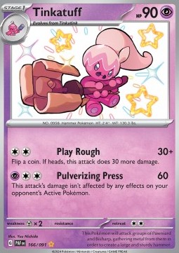 Tinkatuff Paldean Fates #166/91