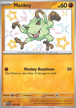 Mankey Paldean Fates #169/91