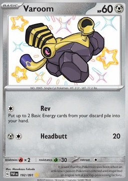 Varoom Paldean Fates #192/91