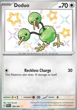 Doduo Paldean Fates #199/91