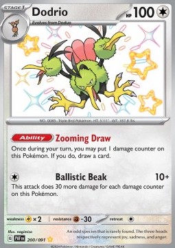 Dodrio Paldean Fates #200/91