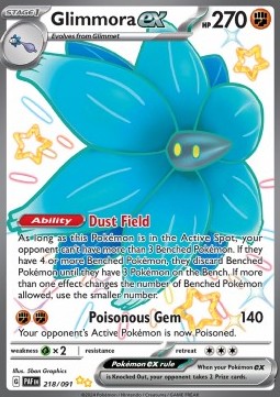 Glimmora ex Paldean Fates #218/91