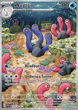 Wugtrio Paldean Fates #224/91