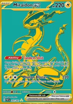 Miraidon ex Paldean Fates #243/91