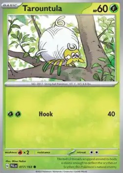 Tarountula Paldea Evolved #017/193