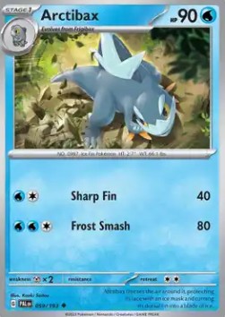 Arctibax Paldea Evolved #059/193