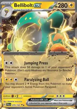 Bellibolt ex Paldea Evolved #079/193