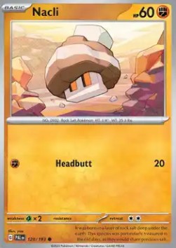 Nacli Paldea Evolved #120/193