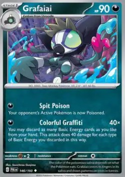 Grafaiai Paldea Evolved #146/193