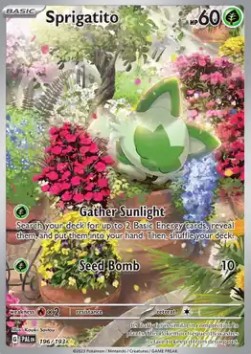 Sprigatito Paldea Evolved #196/193