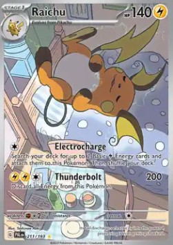 Raichu Paldea Evolved #211/193