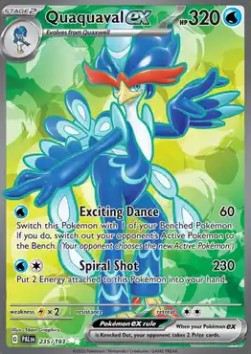 Quaquaval ex Paldea Evolved #235/193
