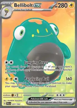 Bellibolt ex Paldea Evolved #237/193