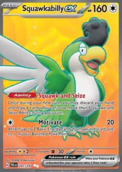 Squawkabilly ex Paldea Evolved #247/193