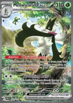 Meowscarada ex Paldea Evolved #256/193