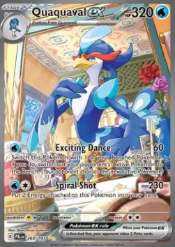 Quaquaval ex Paldea Evolved #260/193