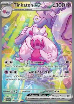 Tinkaton ex Paldea Evolved #262/193