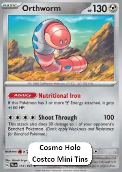 Orthworm Paldea Evolved #151/193