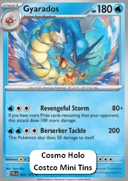 Gyarados Paldea Evolved #043/193