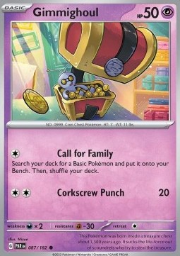 Gimmighoul Paradox Rift #087/182