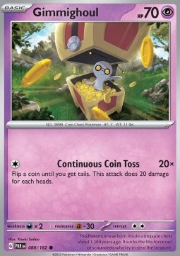 Gimmighoul Paradox Rift #088/182